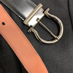 Salvatore ferragamo men’s reversible belt